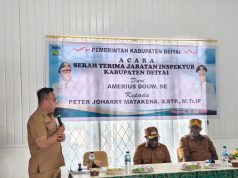 Inspektorat Baru Deiyai Ajak Jajaran Perkuat Kerja Sama dan Profesionalisme Pengawasan