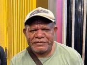Pokja Agama MRP Papua Tengah Menolak Keterlibatan TNI Dalam Revitalisasi Proyek Pembangunan SMK di Provinsi Papua Tengah Ketua Pokja Agama MRP Papua Tengah, Benny Weniyor Pakage - Doc. Tiiruu Online