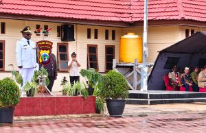 Bupati Deiyai Pimpin Upacara HUT Bhayangkara ke-80, Titip Harapan bagi Putra-Putri Asli Deiyai Masuk Polri