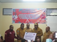 Perkuat Garda Terdepan Lawan HIV/AIDS, Pemda Jayawijaya Melalui KPA Salurkan Dana Hibah PMT Ke 18 Puskesmas, LSM, dan Pokja