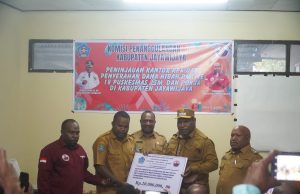 Perkuat Garda Terdepan Lawan HIV/AIDS, Pemda Jayawijaya Melalui KPA Salurkan Dana Hibah PMT Ke 18 Puskesmas, LSM, dan Pokja