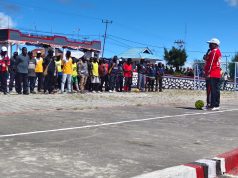 Bupati Deiyai Membuka Sejumlah Lomba dan Pertandingan Memperingati HUT RI ke 81