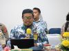BMKG: El Nino Sangat Kuat Berpotensi Tekan Curah Hujan Papua Tengah hingga September 2026 Husain, S.Tr., M.Si., dari Stasiun Meteorologi Douw Aturure BMKG memaparkan kondisi dan prediksi dampak fenomena El Nino terhadap cuaca dan curah hujan di Provinsi Papua Tengah, Kamis (27/8/2026). BMKG mencatat indeks Nino 3.4 mencapai +2,99 yang menunjukkan El Nino kategori sangat kuat.