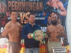 Duel Panas Geisler Ap vs Bambang Rusiadi Warnai Kejurda Tinju Amatir Papua Pegunungan