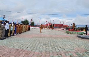 Bupati Deiyai Pimpin Apel Bersama ASN, CPNS, dan Tenaga Kontrak, Tekankan Disiplin dan Integritas Aparatur