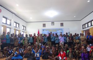 Lomba Mewarnai TK dan PAUD Semarakkan HUT ke-81 RI di Deiyai