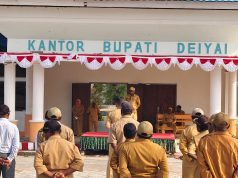 Asisten III Pimpin Apel Gabungan, ASN Deiyai Diingatkan Jaga Lingkungan di Tengah Musim Kemarau