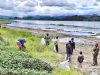 KOMANDAN Deiyai Kembali Gelar Aksi Bersih di Sejumlah Destinasi Wisata Danau Tigi