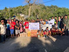 Pemuda Katolik Nabire, Pemuda Flobamora dan Kopena Salurkan Bantuan Kemanusiaan ke Manggarai