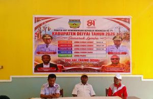 Dinas Pendidikan Deiyai Gelar Lomba Cerdas Cermat SMP Semarakkan HUT ke-81 RI Dinas Pendidikan Kabupaten Deiyai menggelar Lomba Cerdas Cermat tingkat Sekolah Menengah Pertama (SMP) dalam rangka memeriahkan Hari Ulang Tahun (HUT) ke-81 Kemerdekaan Republik Indonesia. Kegiatan berlangsung pada Rabu, 5 Agustus 2026 - Doc. Julian Boma/ Tiiruu.com