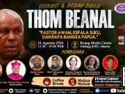 Diskusi dan Bedah Buku Thom Beanal Soroti Peran Gereja Katolik dalam Situasi Krisis Kemanusiaan Papua