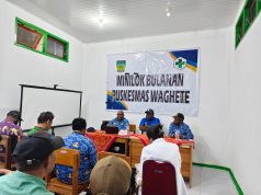 Monitoring ILP dan Skrining TB Digelar di Puskesmas Waghete, Dorong Peningkatan Layanan Kesehatan Petugas kesehatan mengikuti monitoring ILP dan pendampingan skrining TB di Puskesmas Waghete, Kabupaten Deiyai, Kamis, 27 Agustus 2026 - Doc. Tiiruu.com