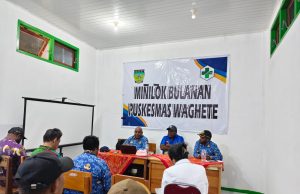 Monitoring ILP dan Skrining TB Digelar di Puskesmas Waghete, Dorong Peningkatan Layanan Kesehatan Petugas kesehatan mengikuti monitoring ILP dan pendampingan skrining TB di Puskesmas Waghete, Kabupaten Deiyai, Kamis, 27 Agustus 2026 - Doc. Tiiruu.com