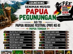 Satukan Nada dari Pegunungan, Musisi Reggae Se Lapago Launcing PRF Ke-XI Nabire Pada Jumat – Sabtu di Wamena