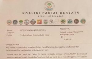 Pemuda Katolik Paniai Ajak Masyarakat Bersihkan Danau Paniai