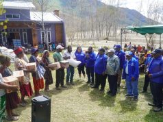 HUT ke-25, Demokrat Papua Pegunungan Rayakan Bersama Rakyat: Dengarkan Aspirasi dan Bantu Korban Longsor Hitigima