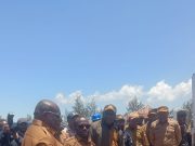 Gubernur Meki Nawipa Kunjungi Pembangunan Pasar Mama-Mama Papua di Deiyai