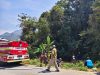 Satgas Damkar Pol PP Deiyai Tangani Kebakaran di Gunung Apeyai, Kampung Gakokebo