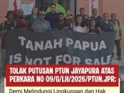 Koalisi Penegak Hukum dan HAM Papua Tolak Putusan PTUN Jayapura soal Jalan 135 Kilometer Merauke