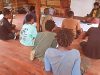 Direktur WALHI Papua Warnai Ancaman Krisis Pangan di Nabire Akibat Karhutla dan Perubahan Iklim Direktur Walhi Papua Primus Peuki Saat Memberikan Materi Terkai Literasi Ekologi kepada pengusu Rumah Inspirasi Kebadabi - Doc. tiiruu.com