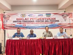 Tutup Diklat Auditor, Melkianus Mote: Auditor Harus Profesional, Independen dan Berani Menyatakan yang Salah