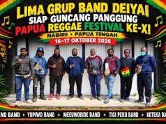 Lima Grup Band Asal Deiyai Siap Guncang Panggung Papua Reggae Festival Ke-XI di Nabire