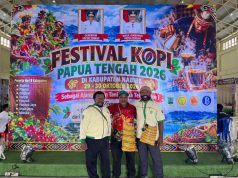 Pemuda Katolik Komda Papua Tengah Dukung Festival Kopi, Natan Tebai: Momentum Perkuat Ekonomi Petani Lokal